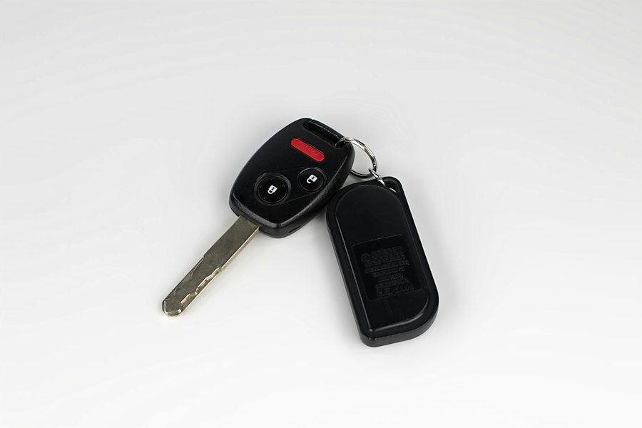 Clé de voiture neuve
